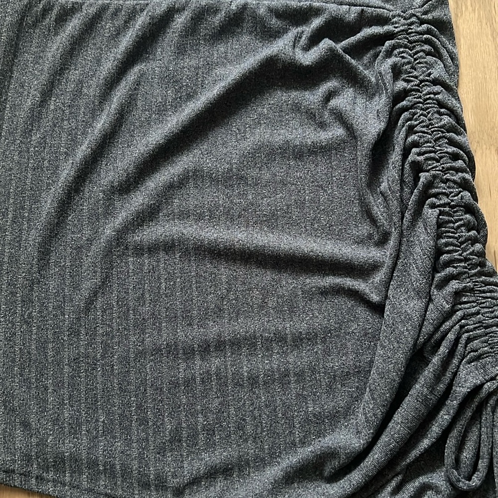 Side Rouched Skirt - Picture 2 of 3